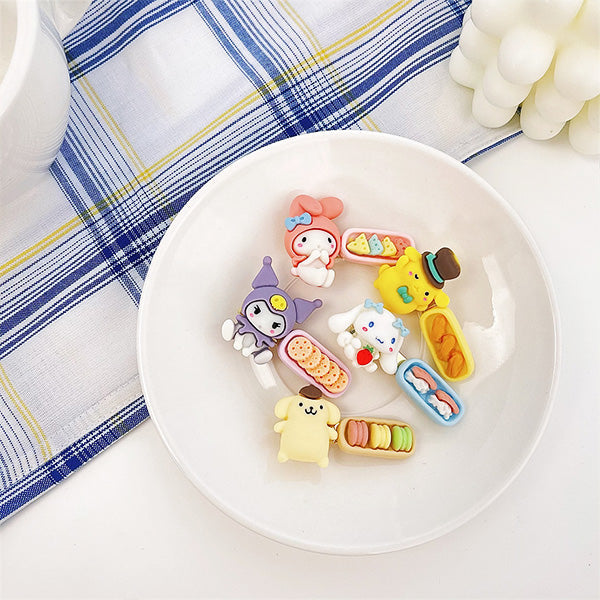 Sanrio Munchies Resin Hair Clip in 5 different colors