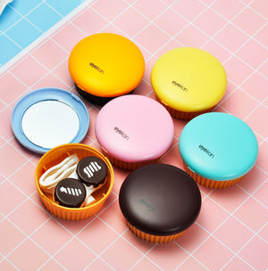 美味蛋糕旅行隐形眼镜盒