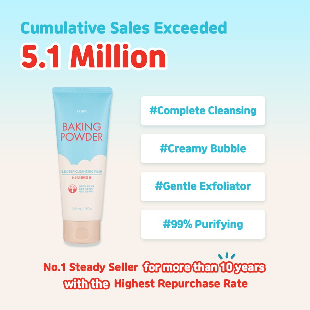 Etude House Baking Powder B.B Deep Cleansing Foam