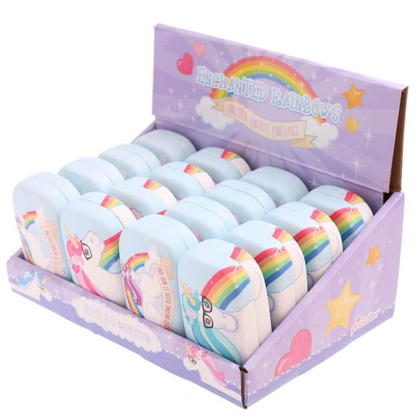 Enchanted Rainbow Unicorn Contact Lens Case