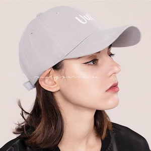 Personalized Custom Baseball Caps Grey