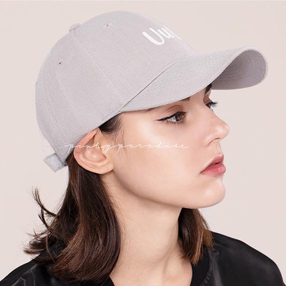 Personalized Custom Baseball Caps Grey