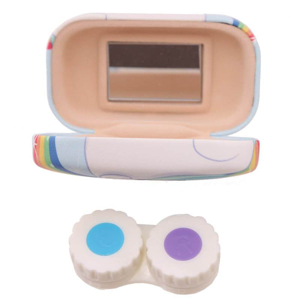 Enchanted Rainbow Unicorn Contact Lens Case