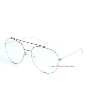 Clear Aviator Glasses