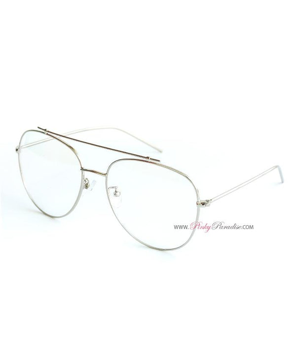 Clear Aviator Glasses
