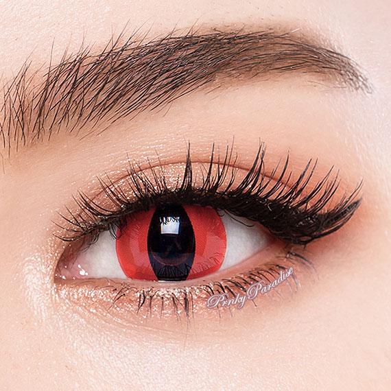 Cat Eyes - Red  Non-Prescription Only – Brilliant Eye Candy