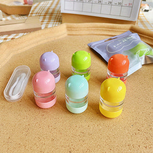 Cute Animal Capsule Lens Case with cute ears design