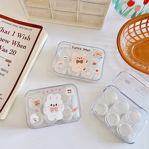 Cute transparent design.