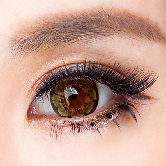 EOS Flor grande marrón