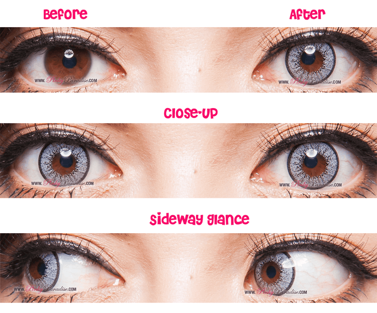 EOS New Adult Grey Contact Lenses