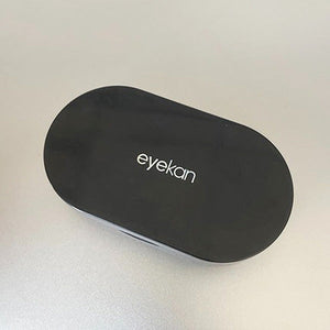 Eyekan Sleek Travel Contact Lens Case Black