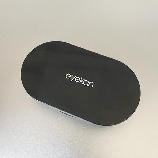 Eyekan Sleek Travel Contact Lens Case Black