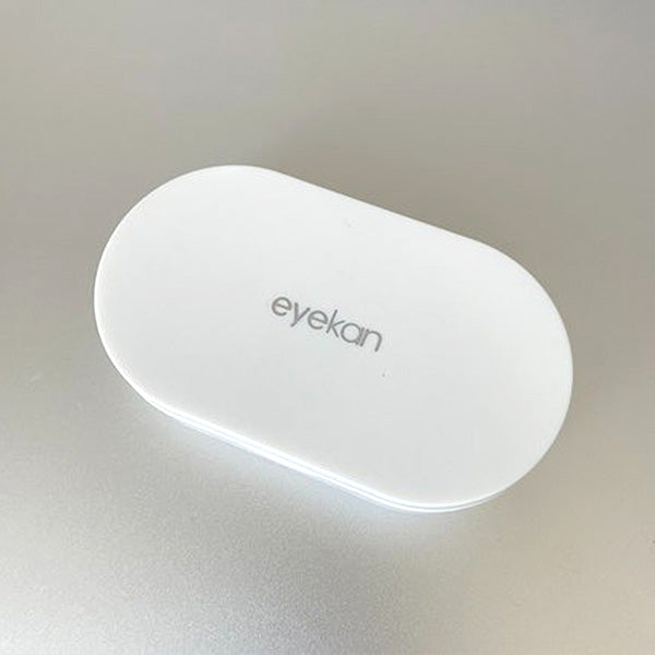 Eyekan Sleek Travel Contact Lens Case White