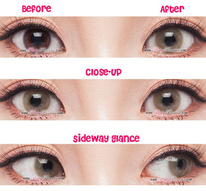 Princess Pinky Gemini 日常棕色隐形眼镜