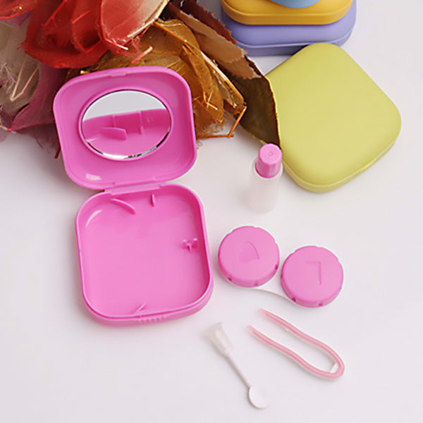 便携迷你旅行隐形眼镜盒