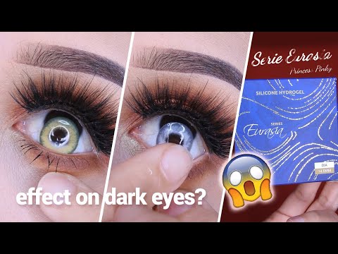 Eurasia Khaki Green Toric Colored Contacts [Monthly]