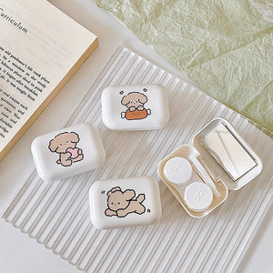 Lovely Korean Puppy Travel Lens Case which comes with useful accessories