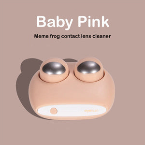 Meme Frog Contact Lens Cleaner Baby Pink