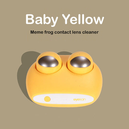 Meme Frog Contact Lens Cleaner Baby Yellow