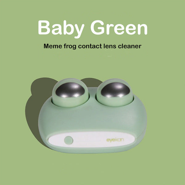 Meme Frog Contact Lens Cleaner Baby Green