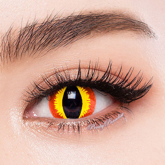 Red Lizard Eye Contacts | Lizard Eye Contacts | PinkyParadise