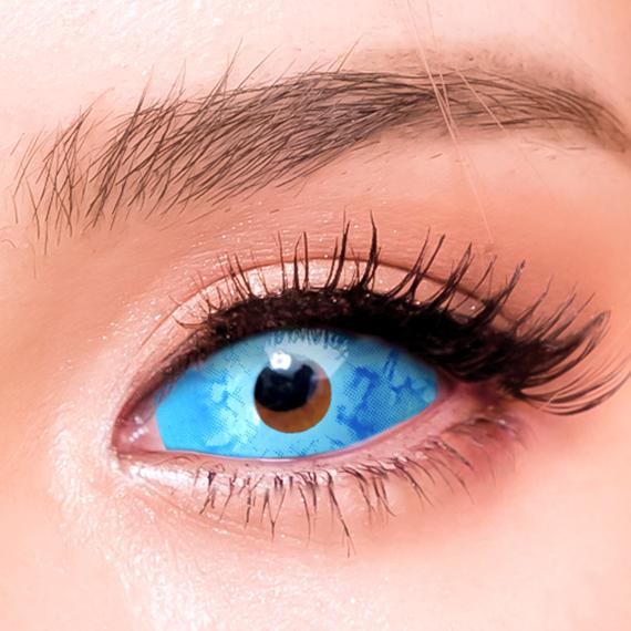 Princess Pinky Frozen Zombie Sclera