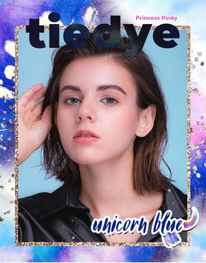 Princess Pinky Tiedye Einhorn Blau