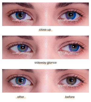 Princess Pinky Tiedye Einhorn Blau