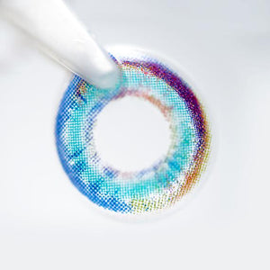 Princess Pinky Tiedye Einhorn Blau