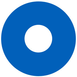 Princess Pinky Cosplay UV-Reaktives Blau