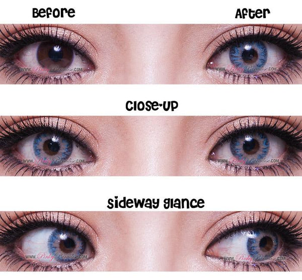 Princesa Pinky Ojos Lanudos Azules 