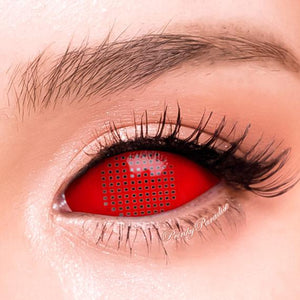 Princess Pinky Red Mesh Sclera