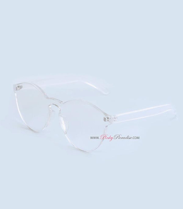 Rimless Tinted Sunglasses