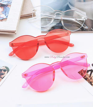 Rimless Tinted Sunglasses