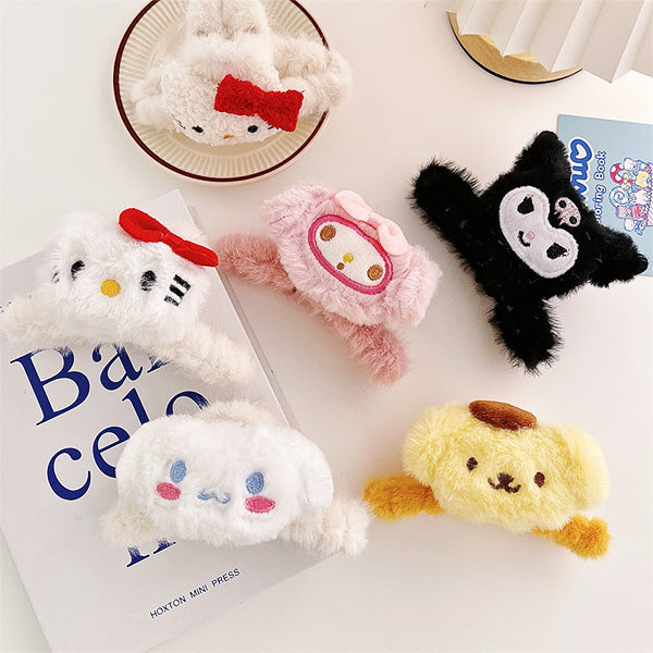 Sanrio Fluffy Hair Claw