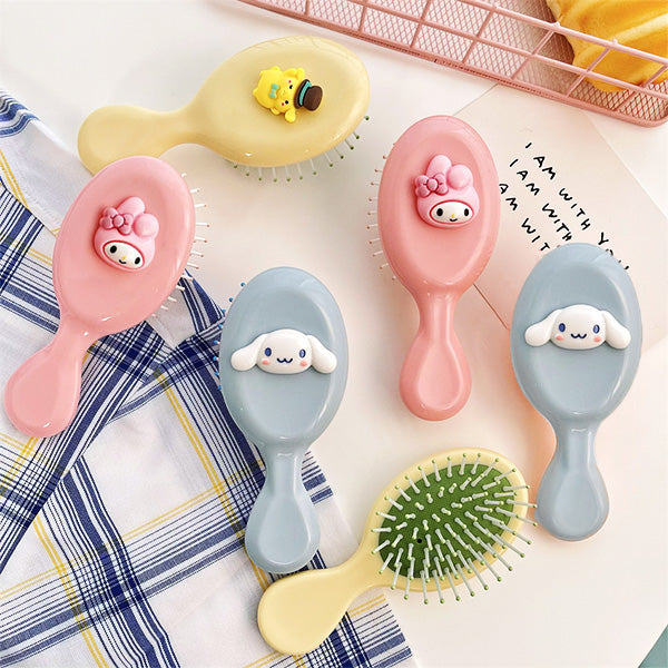 Sanrio Mini Cushion Hair Brush in 3 different color