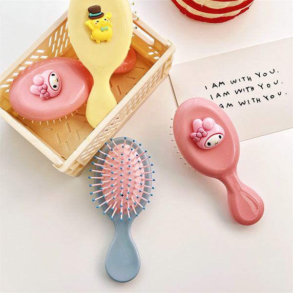 Sanrio Mini Cushion Hair Brush in 3 different color