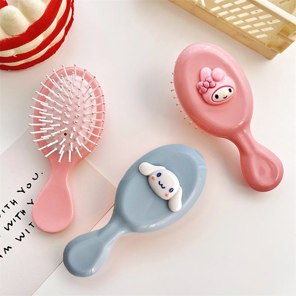 Mini and handy Sanrio Mini Cushion Hair Brush