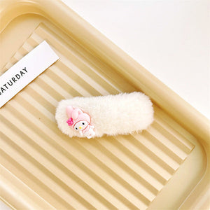 Sanrio Plush Hair Clip in My Melody design