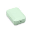 Pastel Green Lens Case with Simple Design