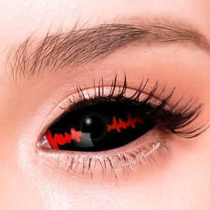 Princess Pinky Black Stitch Sclera