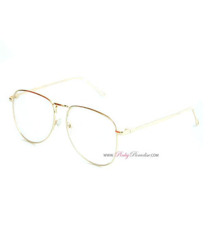Thin Metal Frame Glasses
