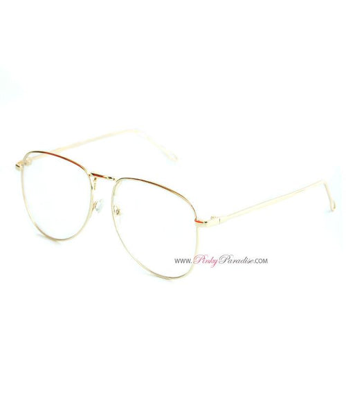 Thin Metal Frame Glasses
