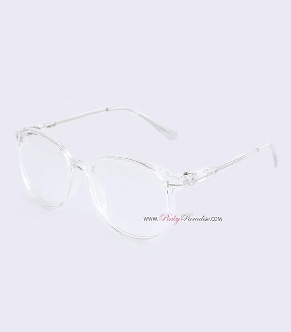 Transparent Clear Frame Glasses