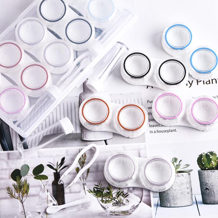Transparent Contact Lens Storage Case