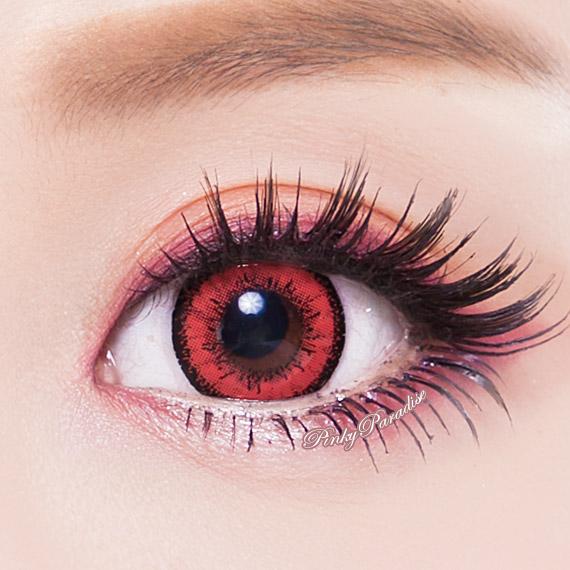 Vassen Dolly Plus Red Circle Lenses Best Red Colored Contacts – www.pinkyparadise.com