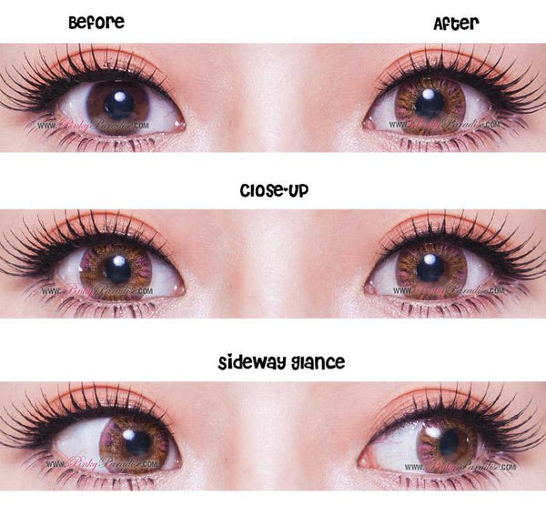 Vassen Rainbow Eyes Marrón rosado 