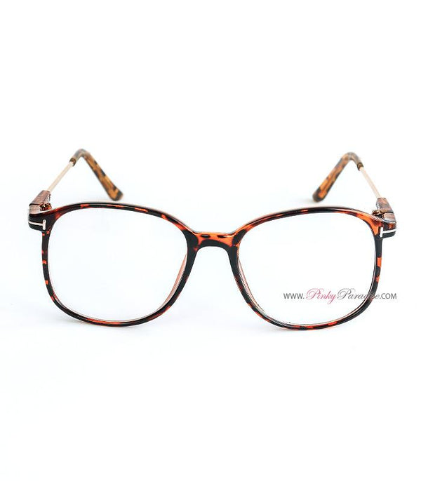 Vintage Leopardrahmenbrille