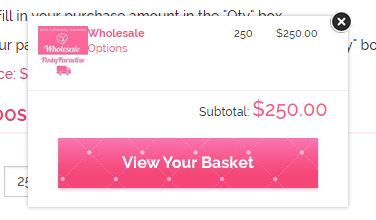 Grow With Us - Wholesale Payment Page